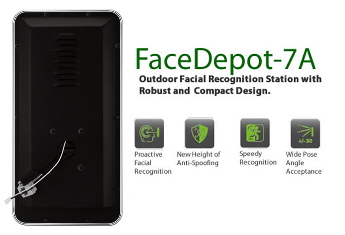 Facial recognition reader